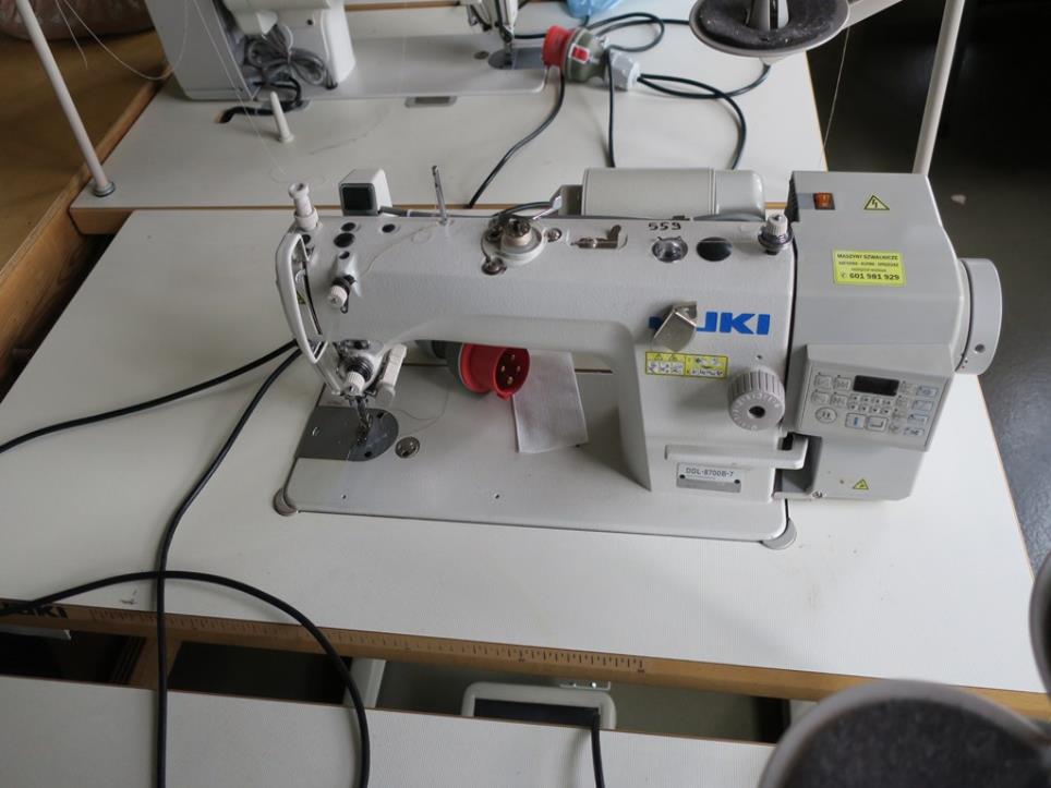 Used Juki DDL-8700B-7 Šivalni stroj Lockstitch for Sale (Auction Premium) | NetBid Slovenija